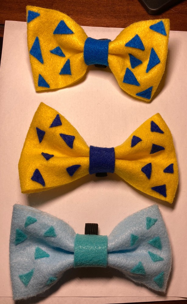 Felt Dog Bow Ties