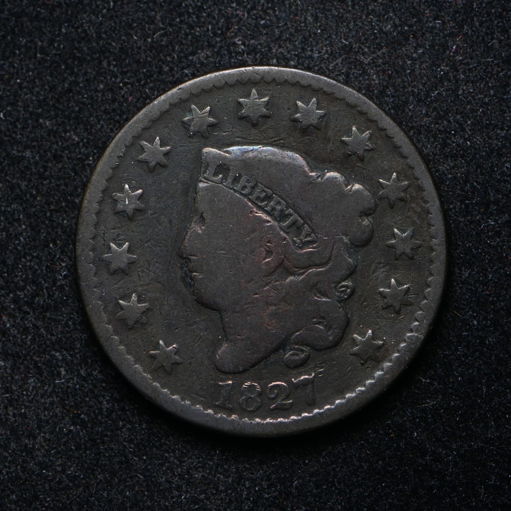 1827 US Large Cent (cn15776)