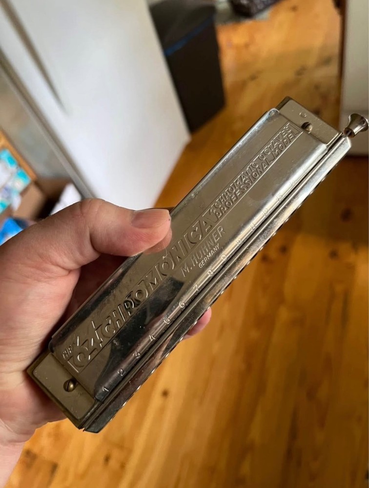 Vintage Hohner 64 Chromonica Harmonica C