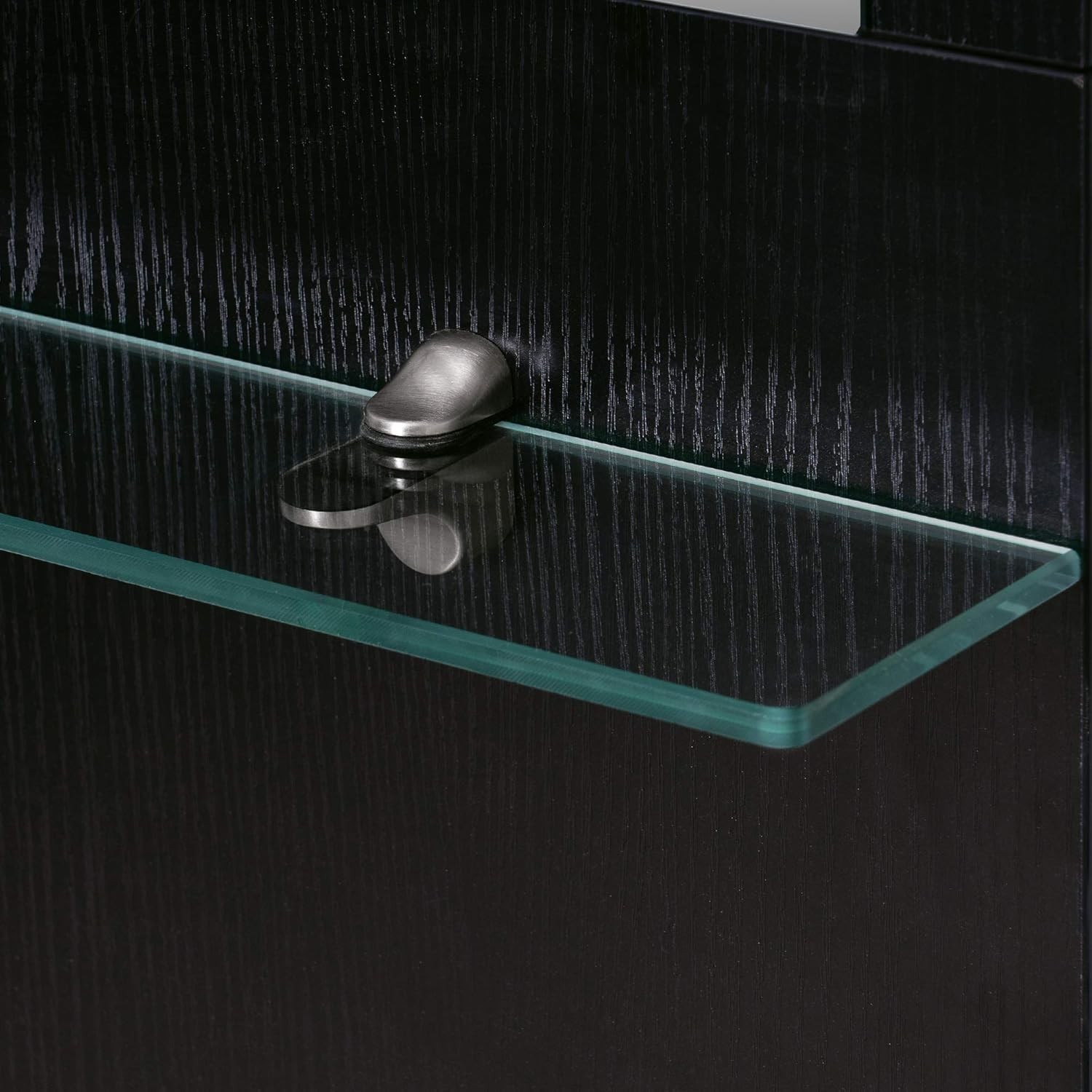 Modern Wall Mount Styling Station with Mirror, Simple Makeup Barber Station 3016