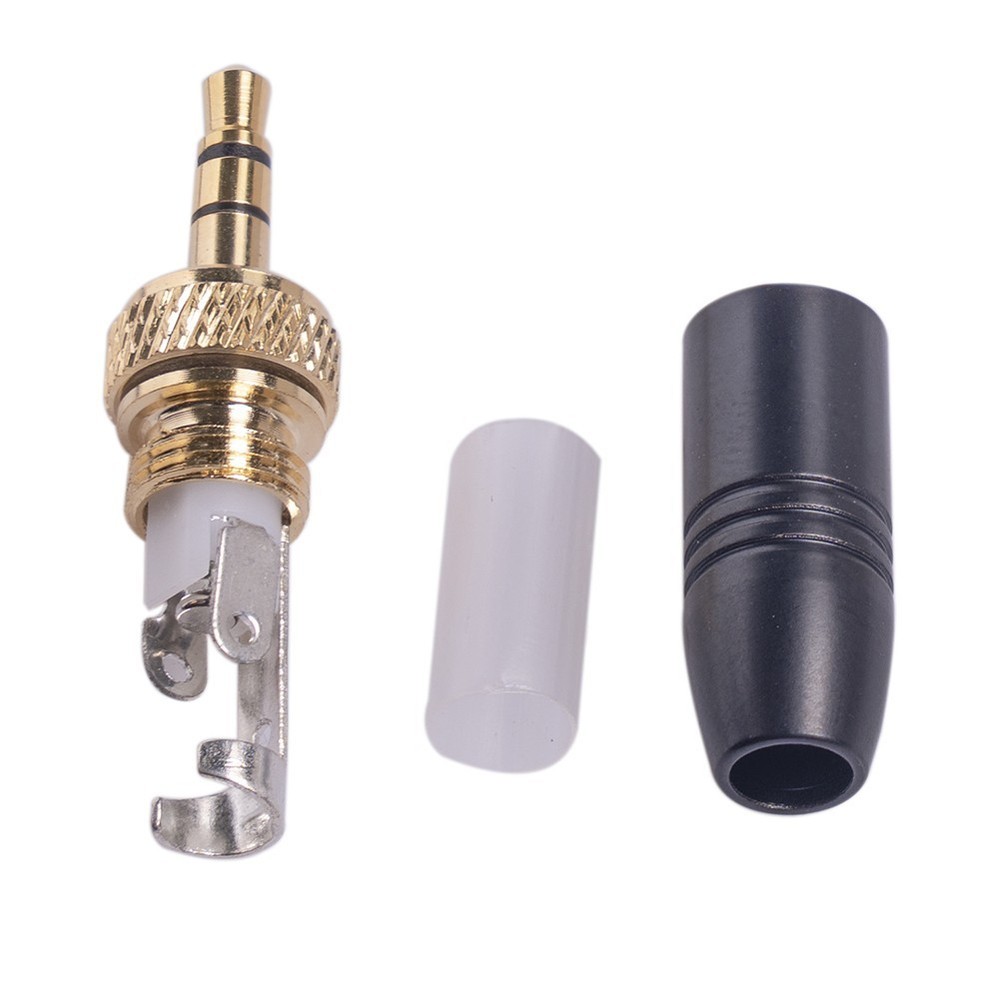 3.5mm Stereo-Plug Connector Replacement For Wireless-Microphone Cable
