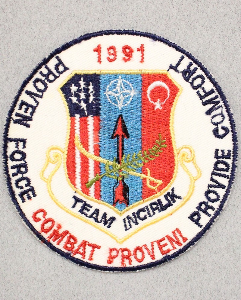 39th Tactical Group, Operations "Team Incirlik" - USAF Air Force Patch 1655