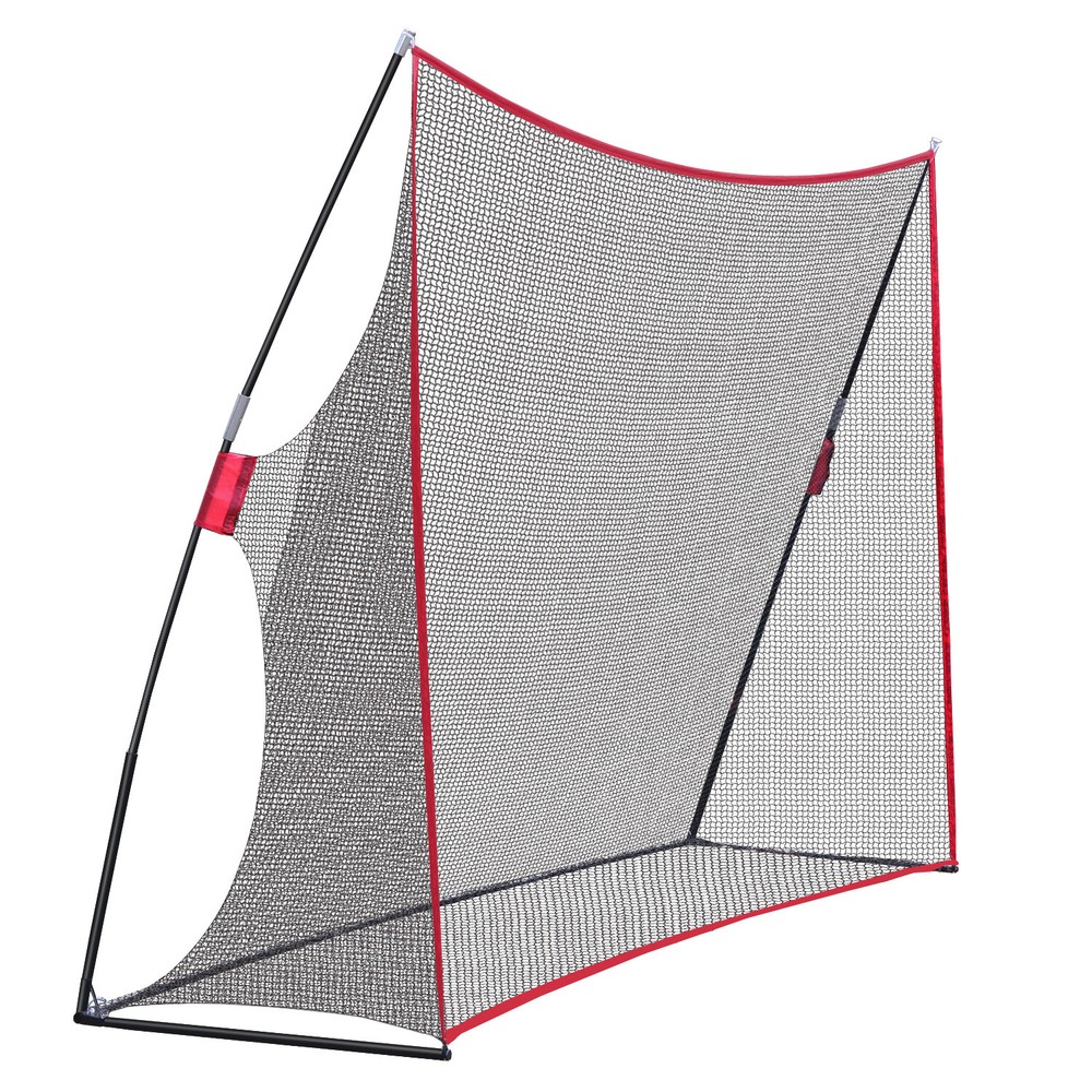 10x7ft Portable Golf Practice Net Hitting Training Net w/Carry Bag for Backyard