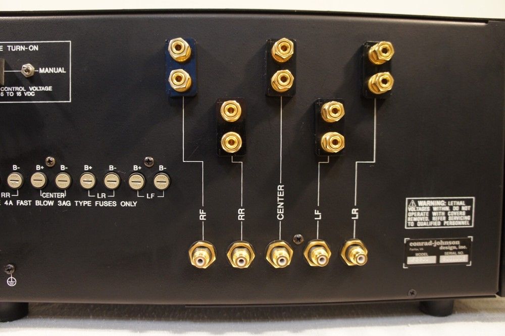 CONRAD JOHNSON MF-5600 POWER AMPLIFIER