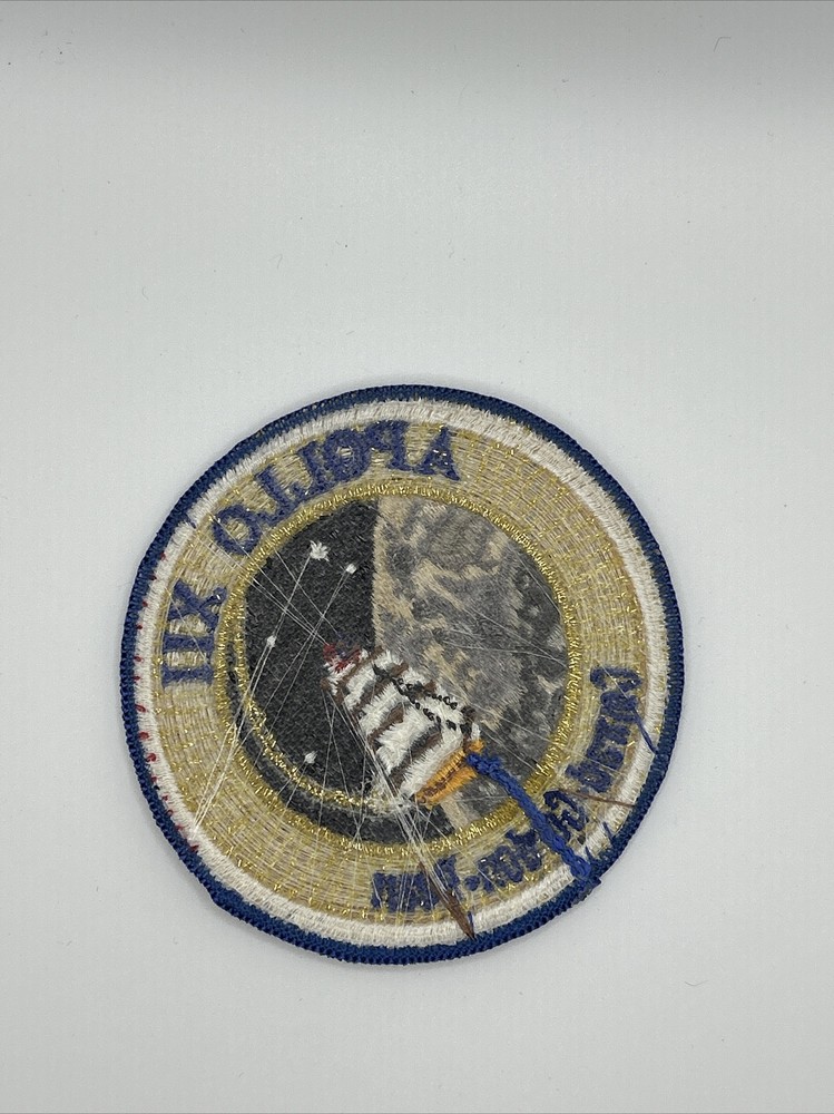 NASA Apollo XII Embroidered Patch P263D2