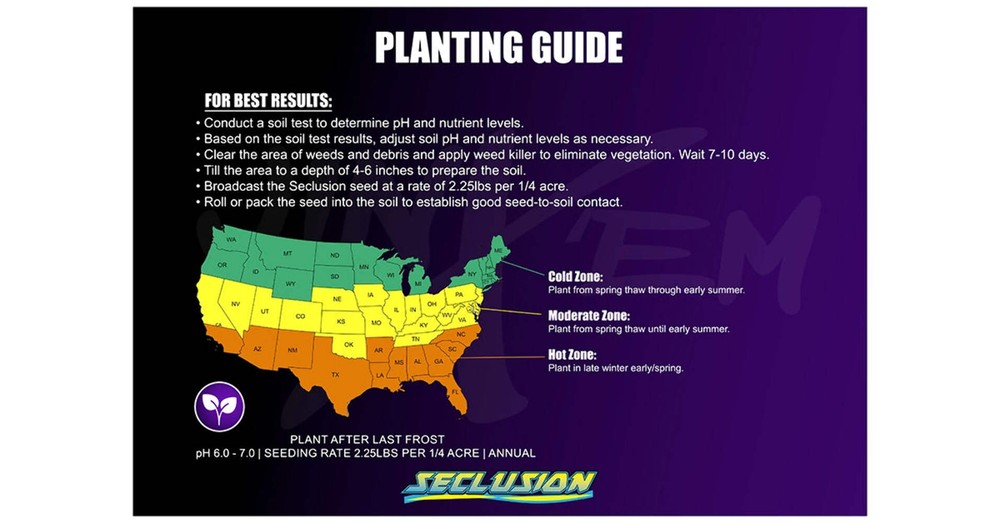 Seclusion | Sorghum | Food Plot Seed