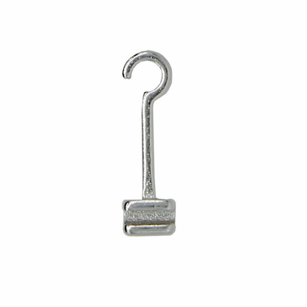 10 Box Orthodontic Dental Long Curved Right Type Multi-function Hooks Stainless