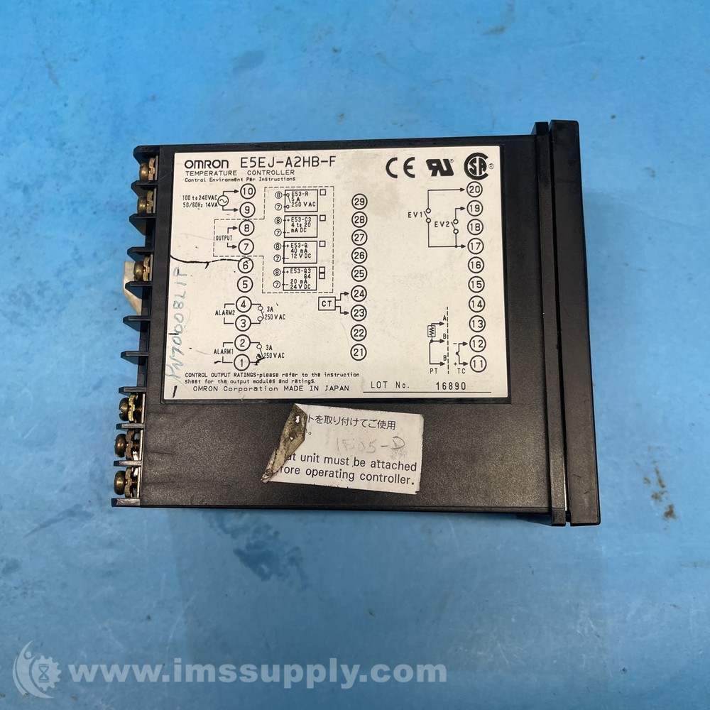 Omron E5EJ-A2HB-F Temperature Controller FNIP