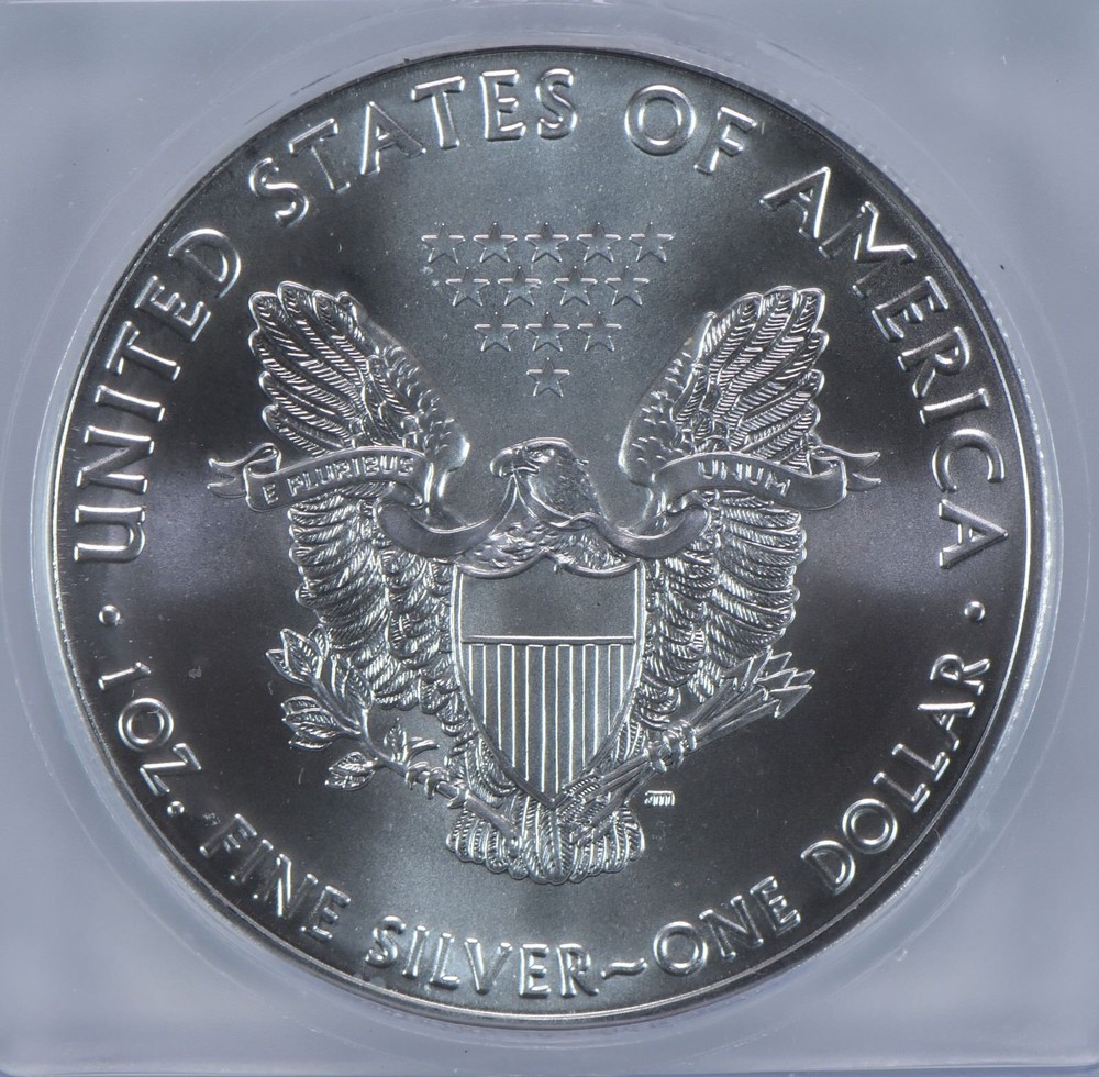2021 T1 American Silver Eagle Type 1 MS70 ICG