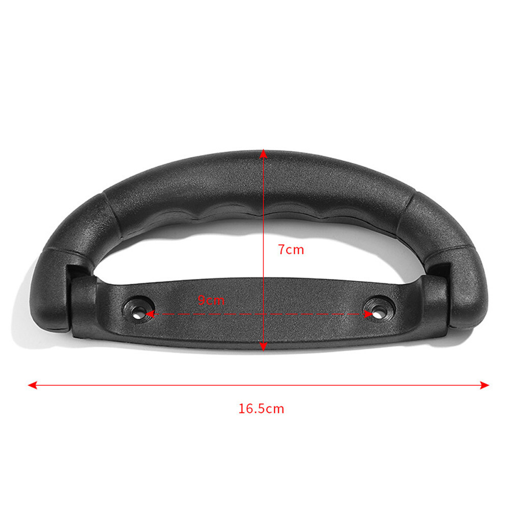 Travel Suitcase Luggage Case Handle Strap Carrying Pull Grip Replacement Black