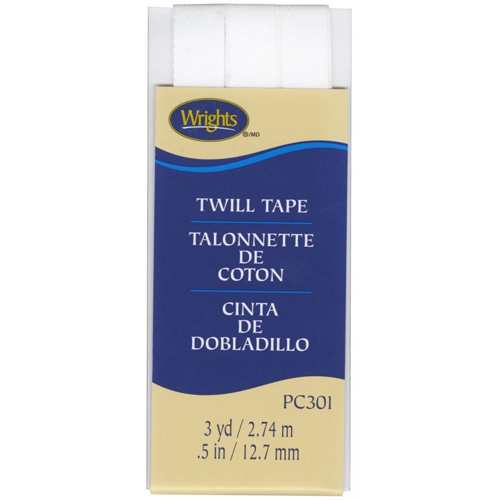 Wrights Twill Tape, 1/2"x 3yds