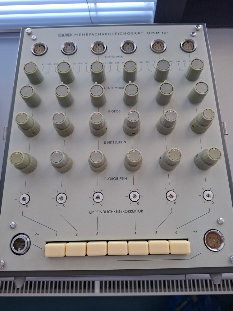 RFT Multiple calibration adjustment device for 5-pin microphones