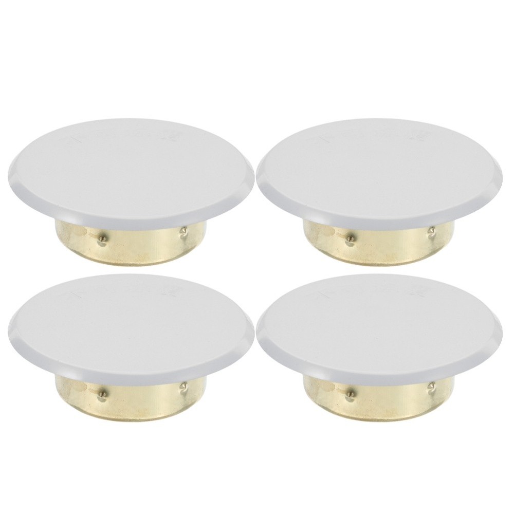 4 Pcs Sprinkler Head Cover Plate Fire Protector Ceiling Mount Nozzle