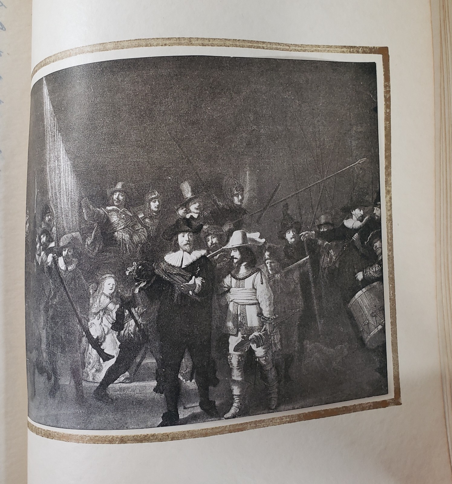 Antique Rare Manuscript Art Masters Hand Written History Commentary Illustrated