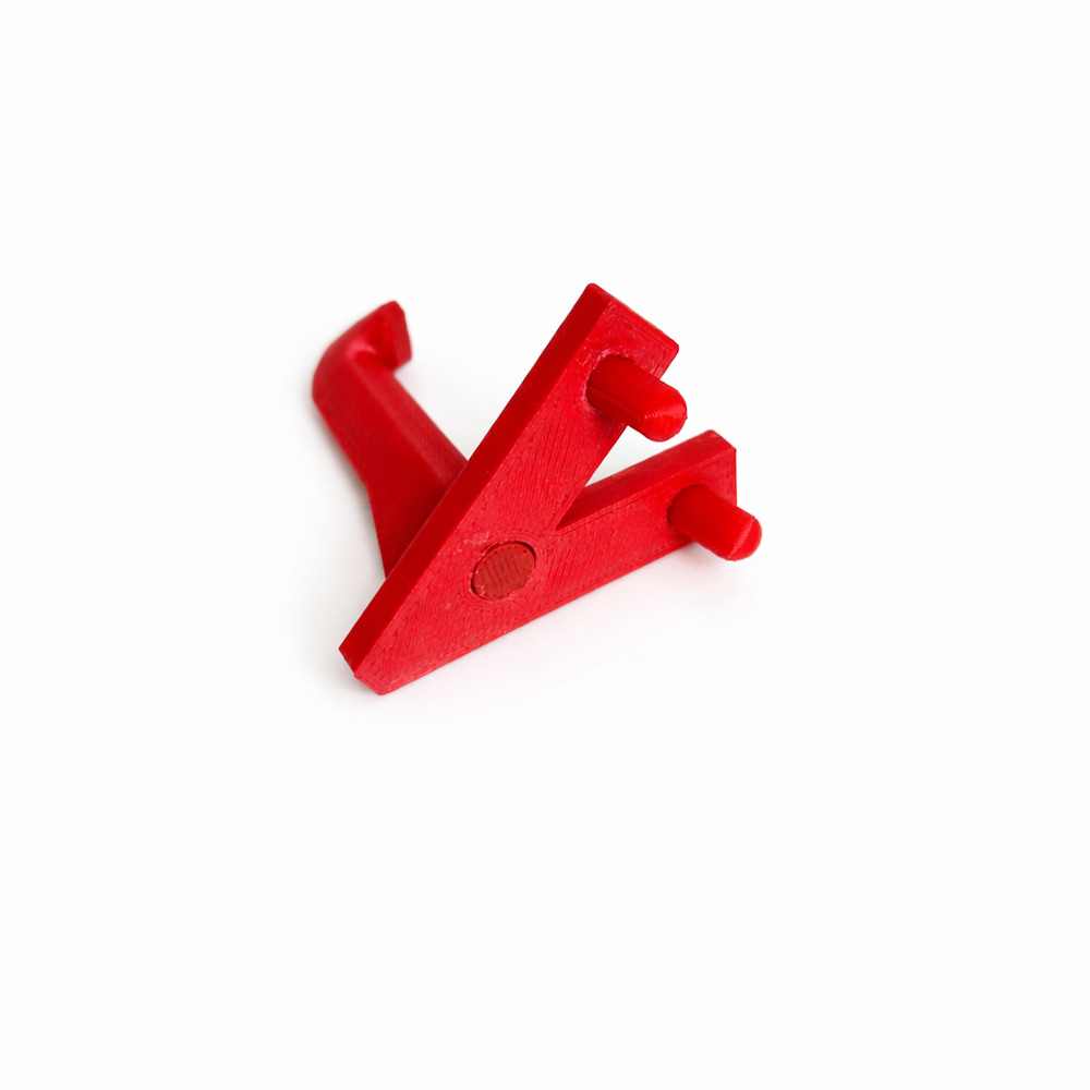 Peg Board Hooks Red V Hook x12 NUPEG