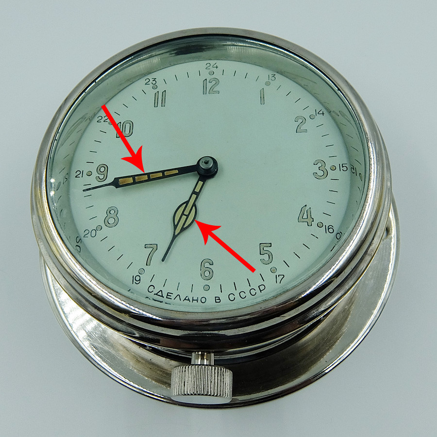 NEW!!! HANDS FOR USSR SOVIET SUBMARINE NAVY MARINE SHIP WALL CLOCK