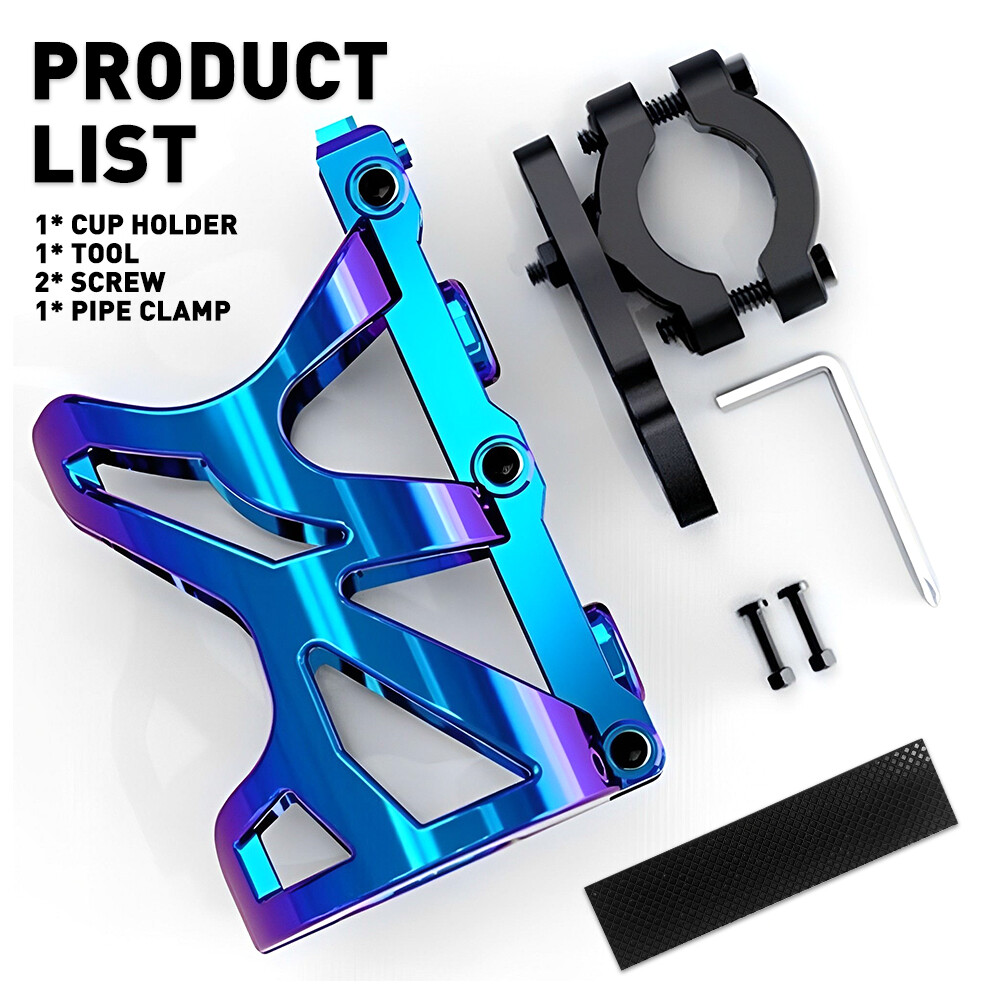 Universal Motorcycle Cup Holder Drink Holder Water Bottle Holder For ATV Bike