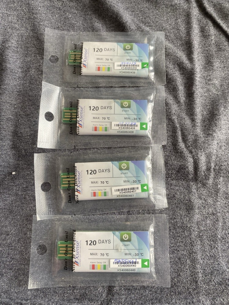 5-120 Day USB Temperature Data Logger LED Indicates USB Temperature Monitors for