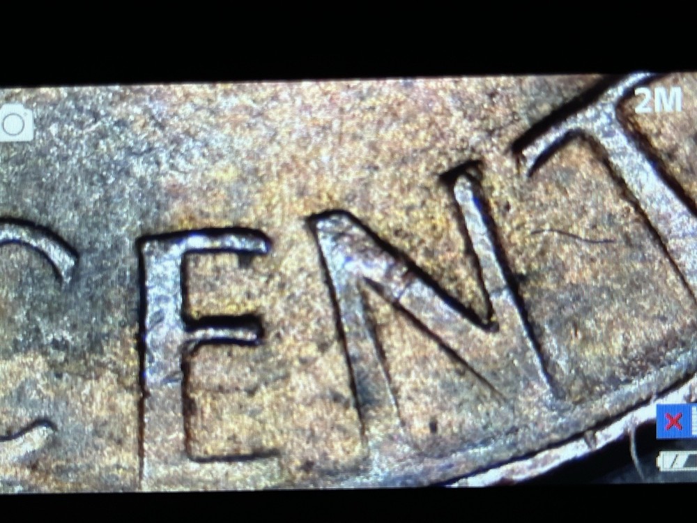 1985-D Lincoln Cent With Errors