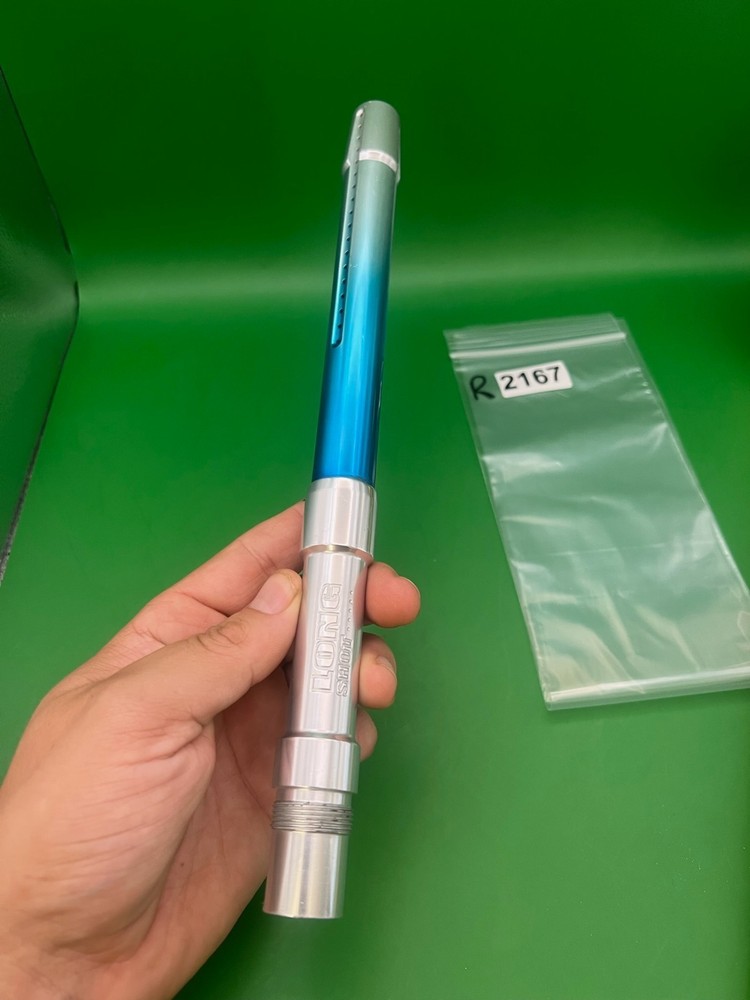 Bob Long OG Autococker Threaded Barrel Silver & - Blue