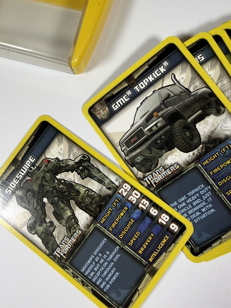 Transformers Top Trumps