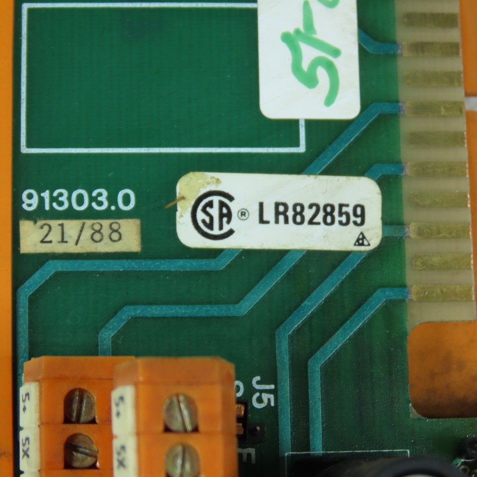 Weidmuller 91303.0 8-Position Fuse Interface Board Module 24VDC/120VAC