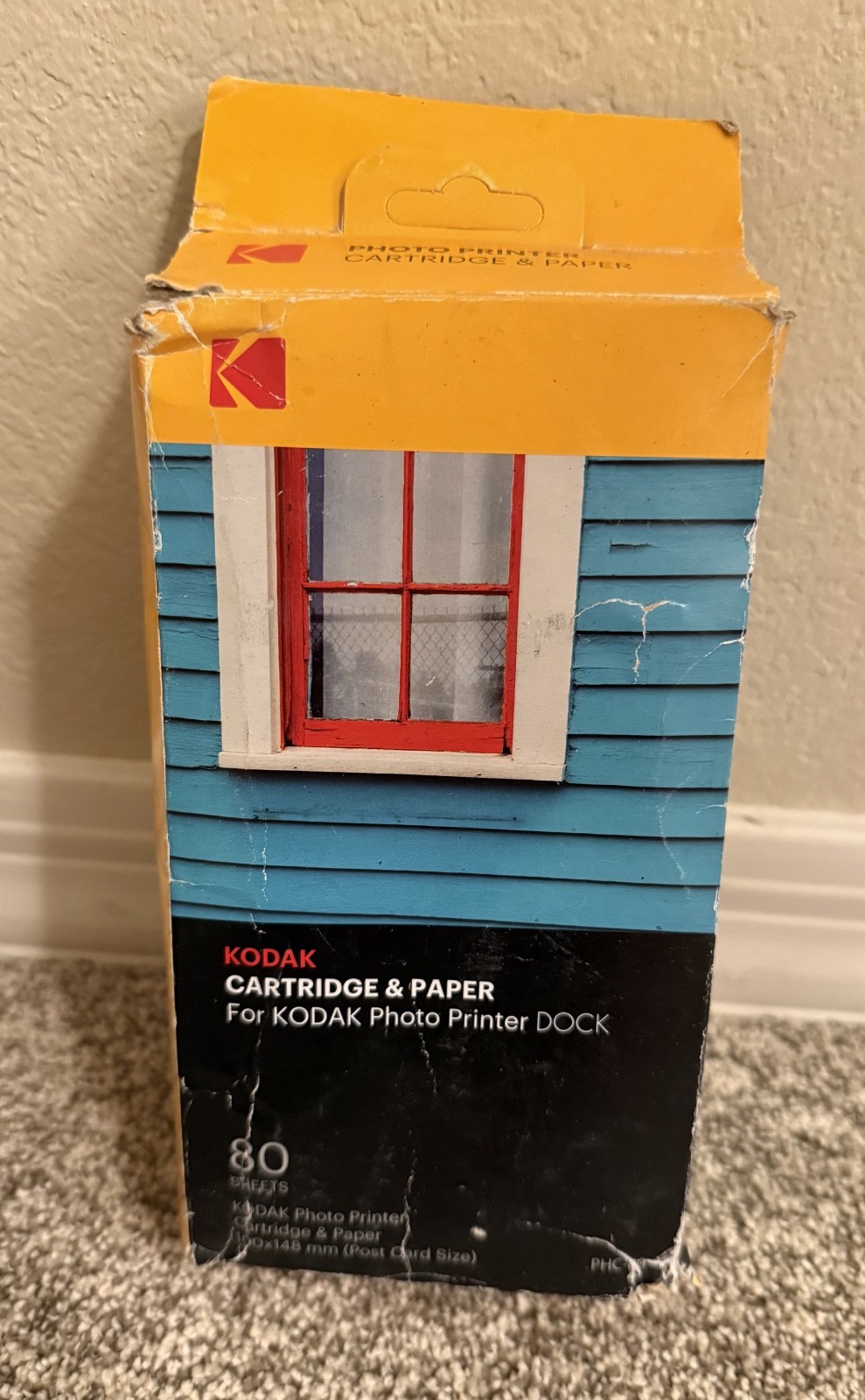 KODAK Cartridge & Paper For Kodak Photo Printer DOCK 80 Sheets New