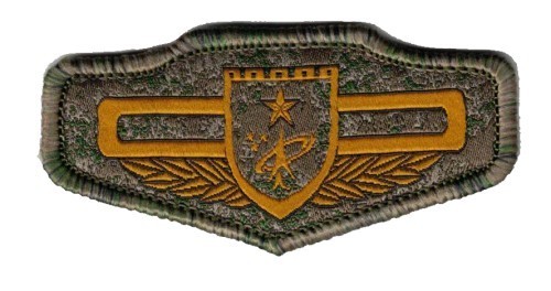 Chinese Type 21 Space Force breast Patch for the camouflage uniform