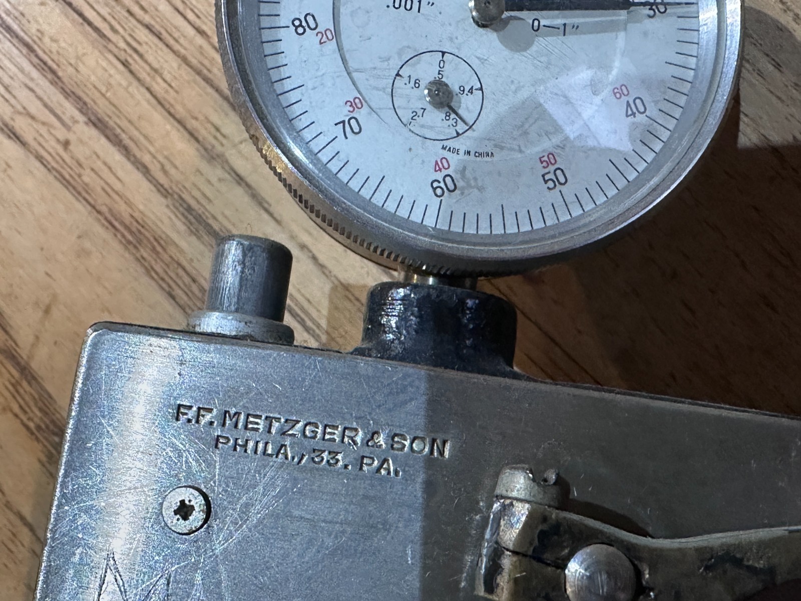 FF Metzger Thickness Tester modified w/Phase II 900-102 Indicator (Lot of 2)