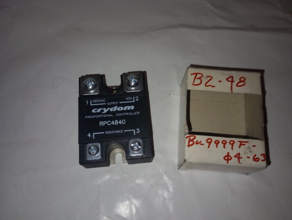 NEW GENUINE CRYDOM RPC4840 PROPORTIONAL CONTROLLER RELAY