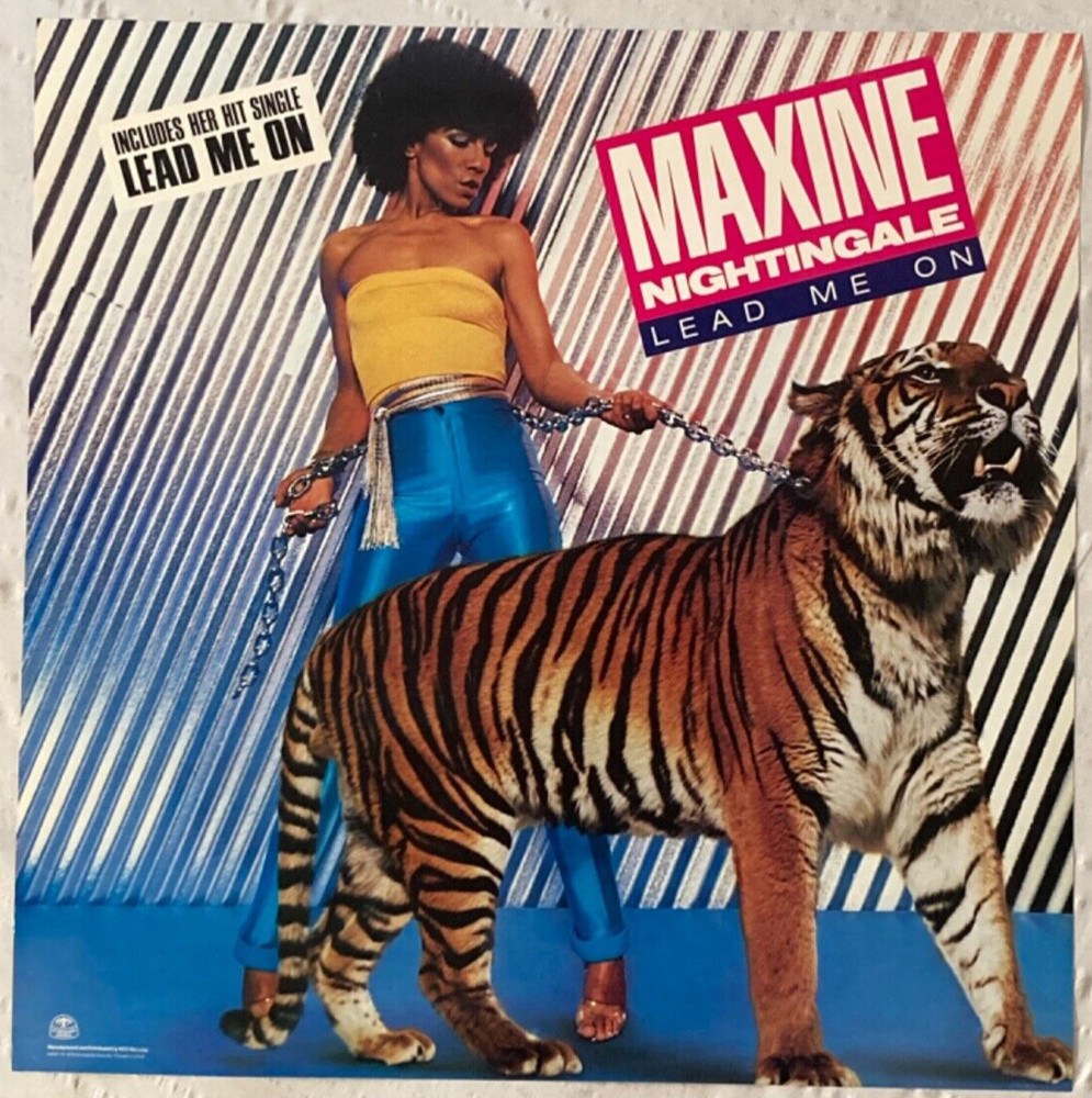Maxine Nightingale 1979 Promo Poster Lead Me On New Condition