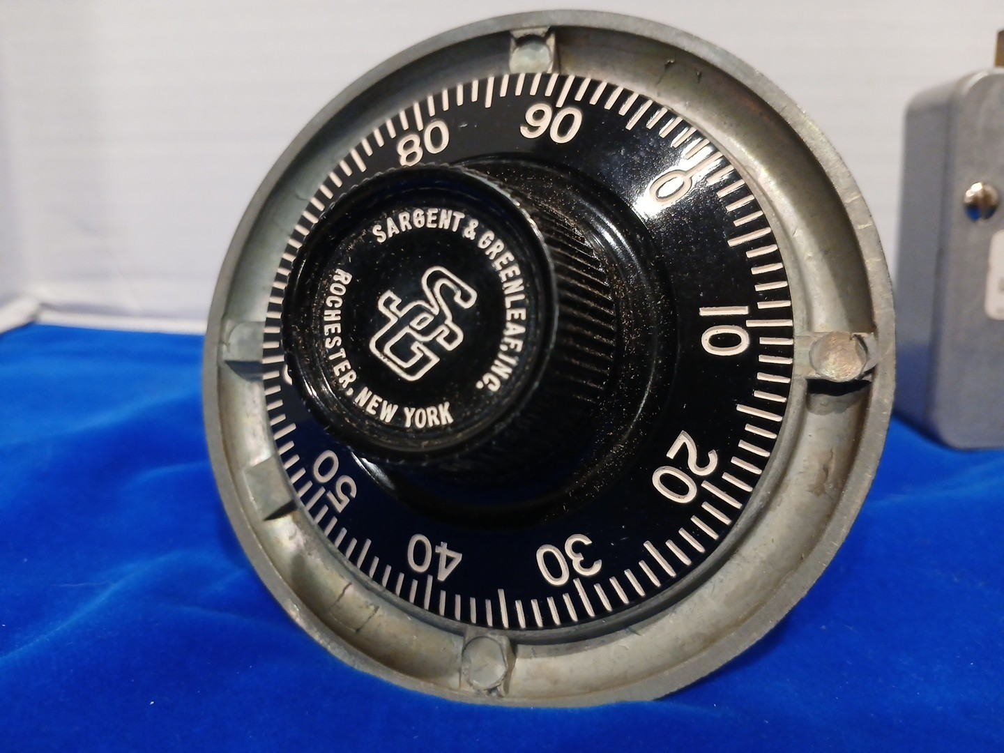 Sargent & Greenleaf Combination Lock Parts Lot Adjust-A-Lock B-031572