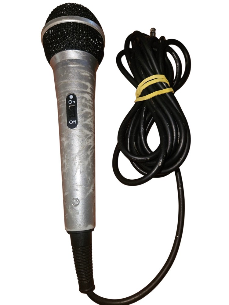 Unbranded 7" Karaoke Microphone Cable 10ft Untested