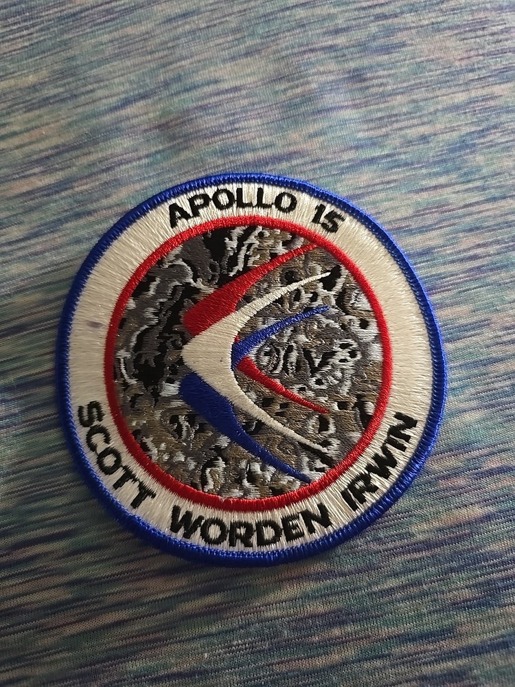 Vintage APOLLO 15 Scott Worden Irwin Patch