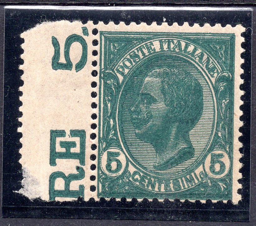 Leoni Cent. 5 Varieties Double Full Print