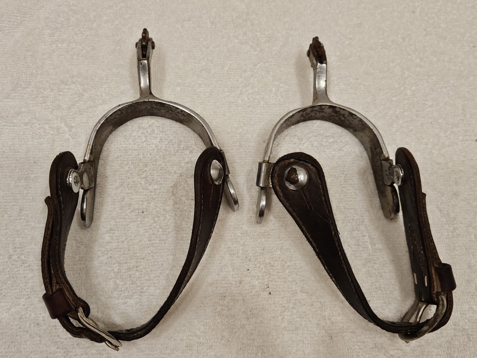 Vintage EF Blanchard No 2 Style Spurs Cowboy Western