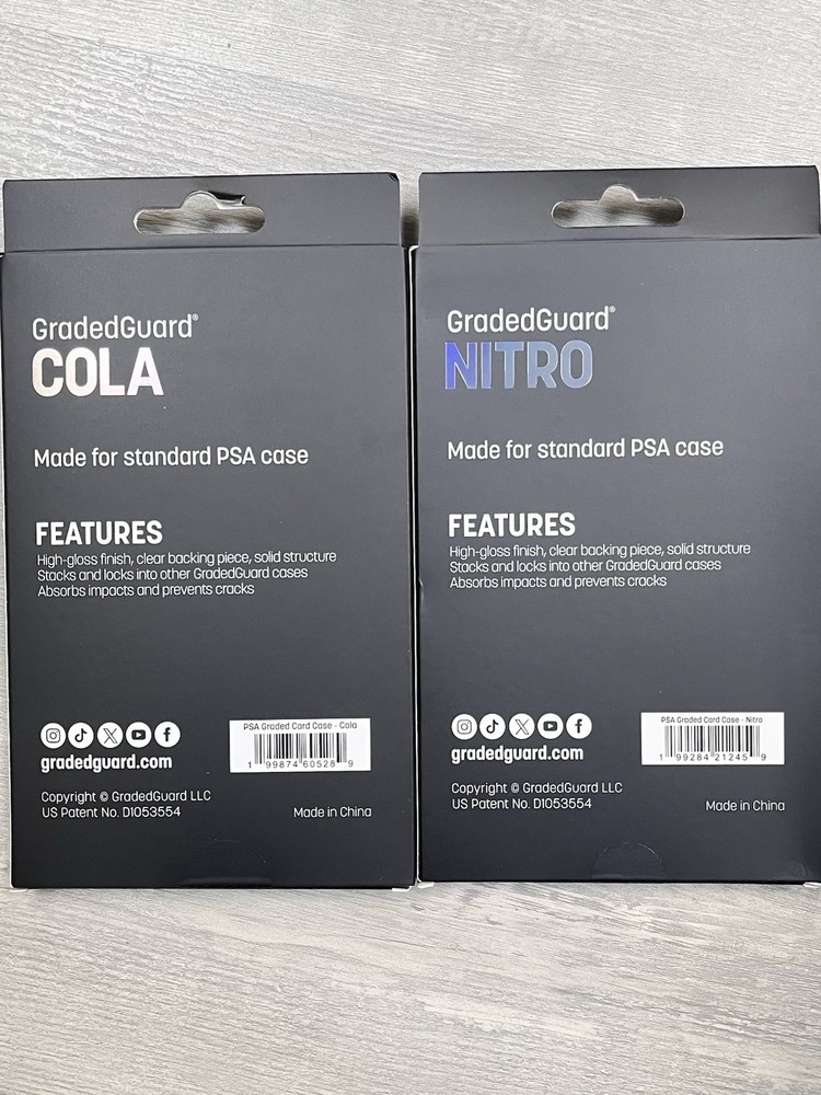 GradedGuard PSA Cafe Bundle Nitro and Cola New