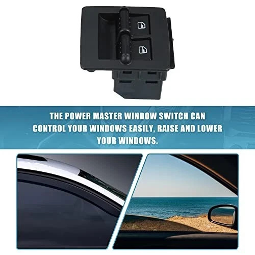 Replacement Driver Master Power Window Switch for VW Beetle 1998-2010