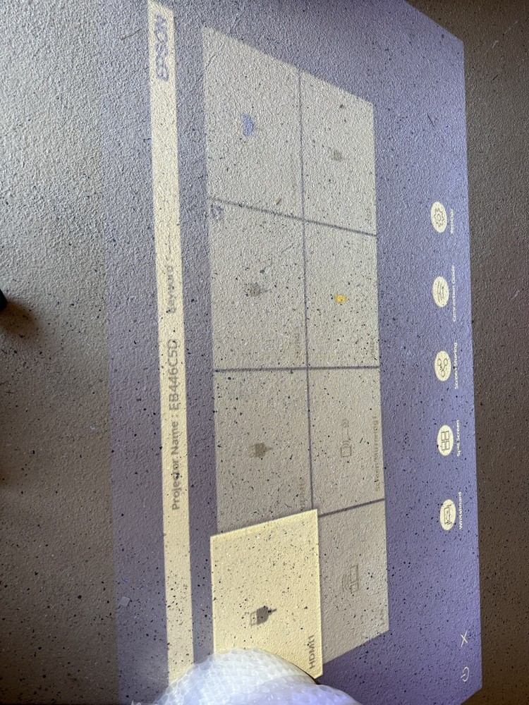 Epson LCD Projector EB-725Wi Model H998A