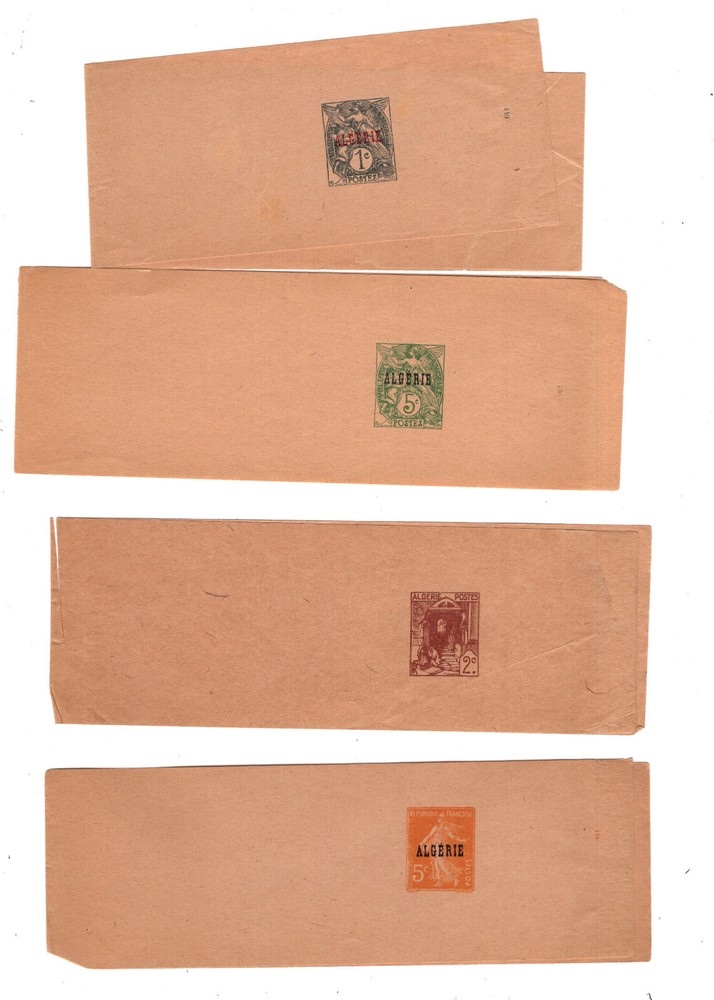 Algeria 8 wrapprs unused