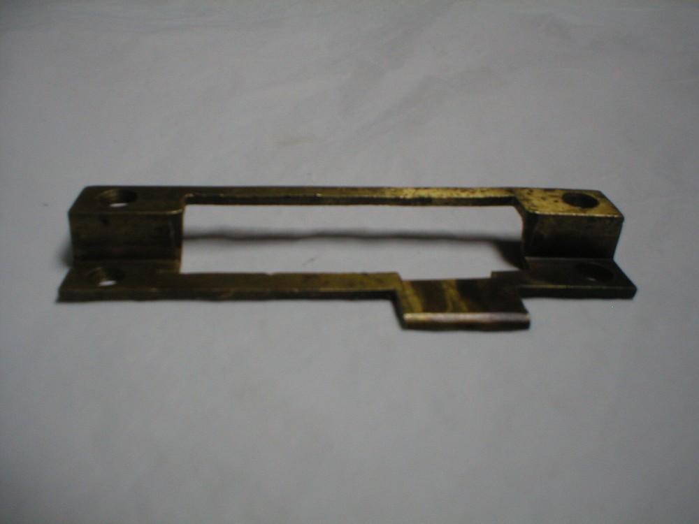 Antique Solid Brass Rabbit Striker Plate