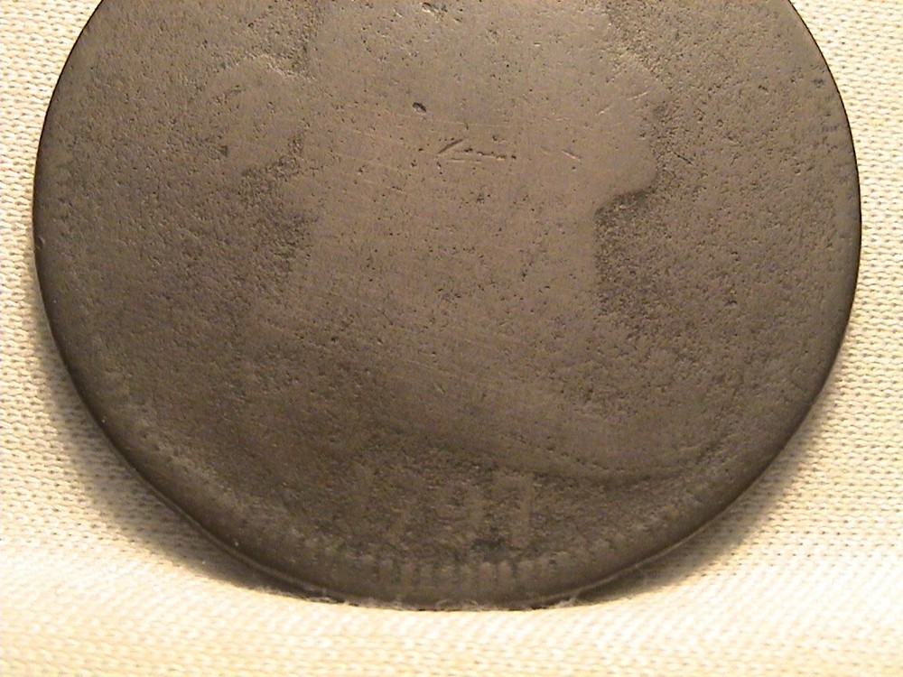 1797 Draped Bust Large Cent Very Rare NC-3, R5+