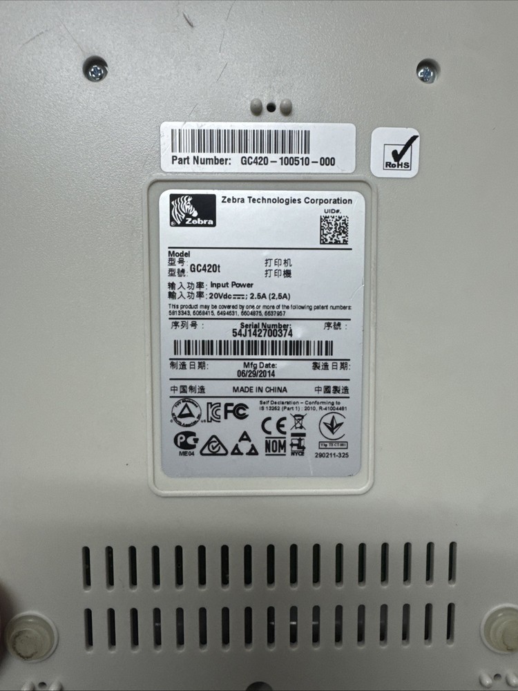 Zebra GC420T Printer Fast Shipping