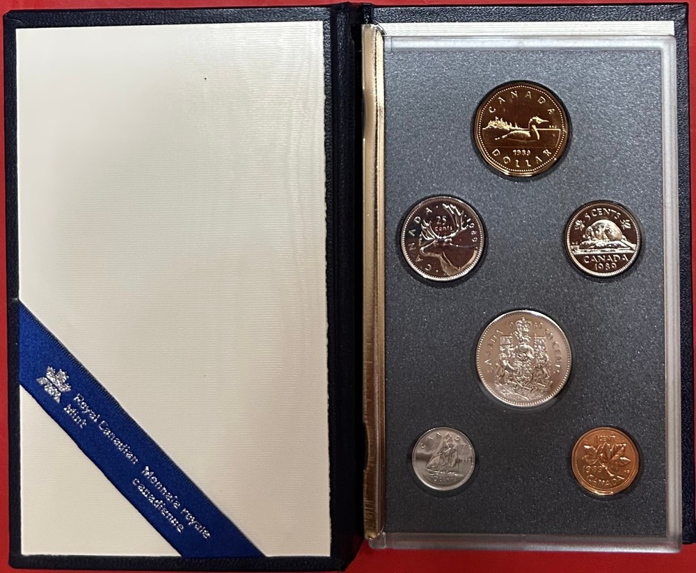 1989 Canada Specimen Set Plus COA & Box