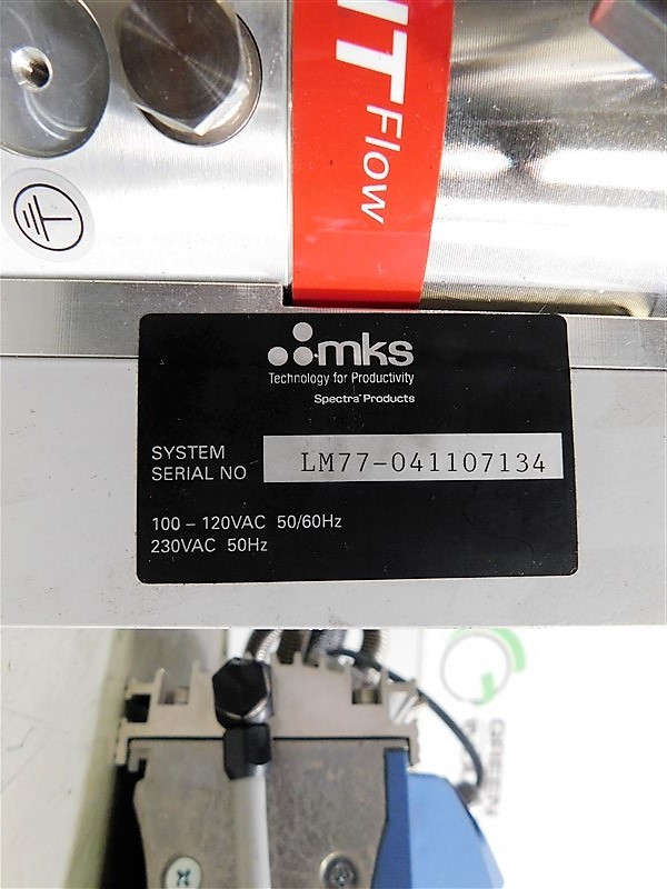 AS-IS MKS Micro Vision2 Gas Analyzer Assembly Pfeiffer SplitFlow80 Vacuum
