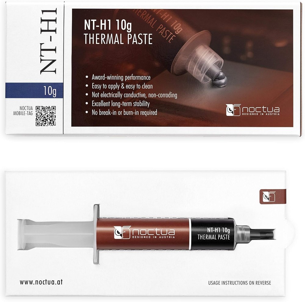 High-Performance NT-H1 10g Thermal Paste - Long-lasting Stability & Efficiency