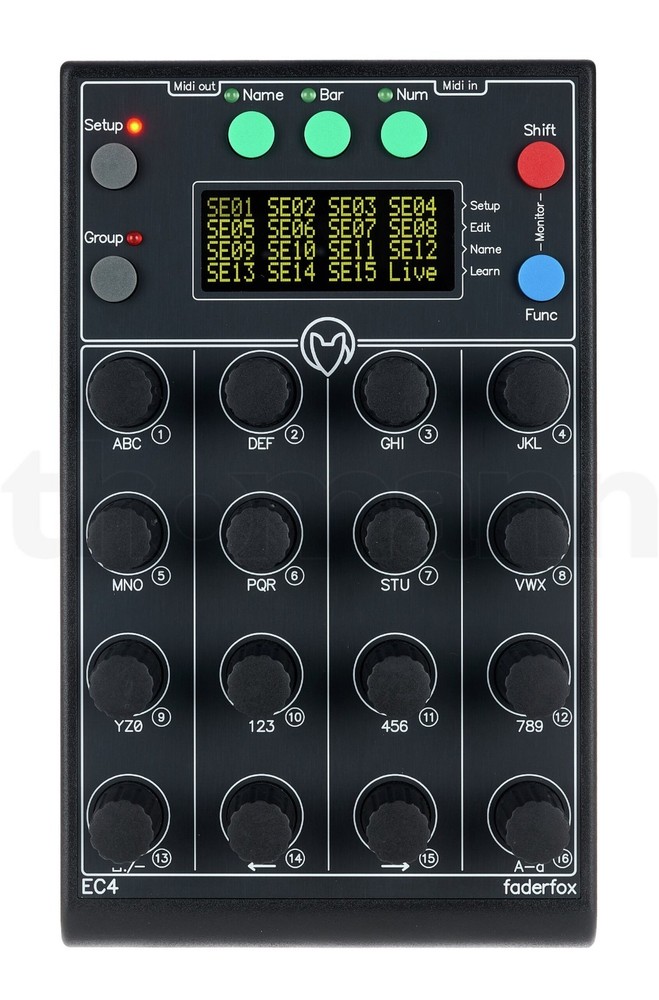 Faderfox EC4 Encoder Universal MIDI Controller
