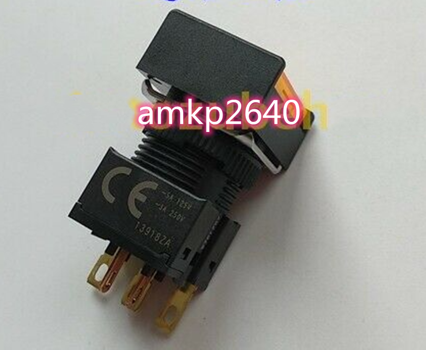 for A165L-JYM-24D-1 new button switch rectangular with light automatic #am