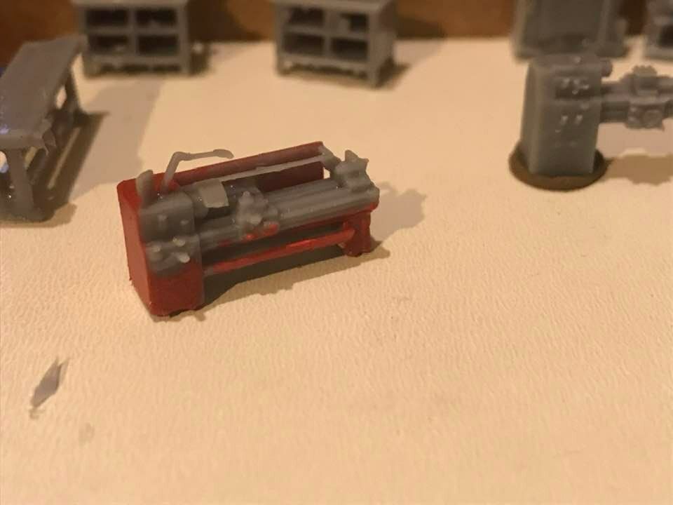 Ho 1/87 Scale Workshop Machinery Big Set