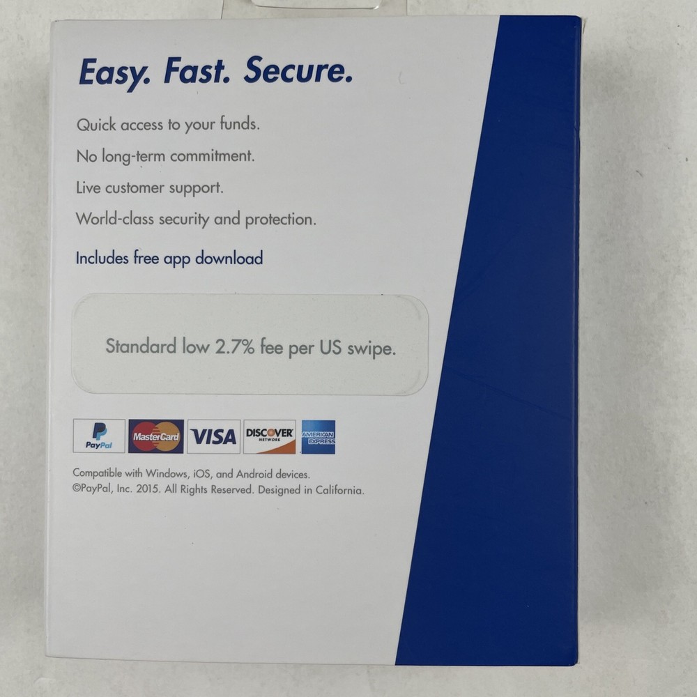 Paypal Mobile Card Reader Swiper for IPhone & Android